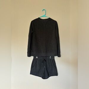 Stars Above Charcoal 2 Piece Pajama Set